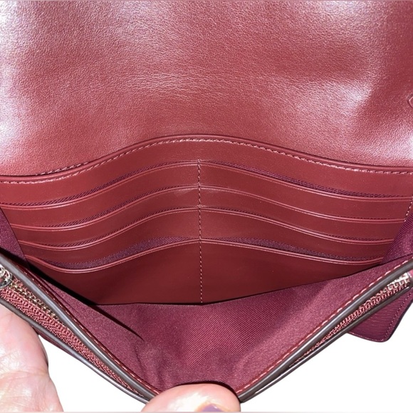 Coach x Guang Yu Signature Rexy Canvas Leather Crossbody/Clutch - Picture 7 of 14